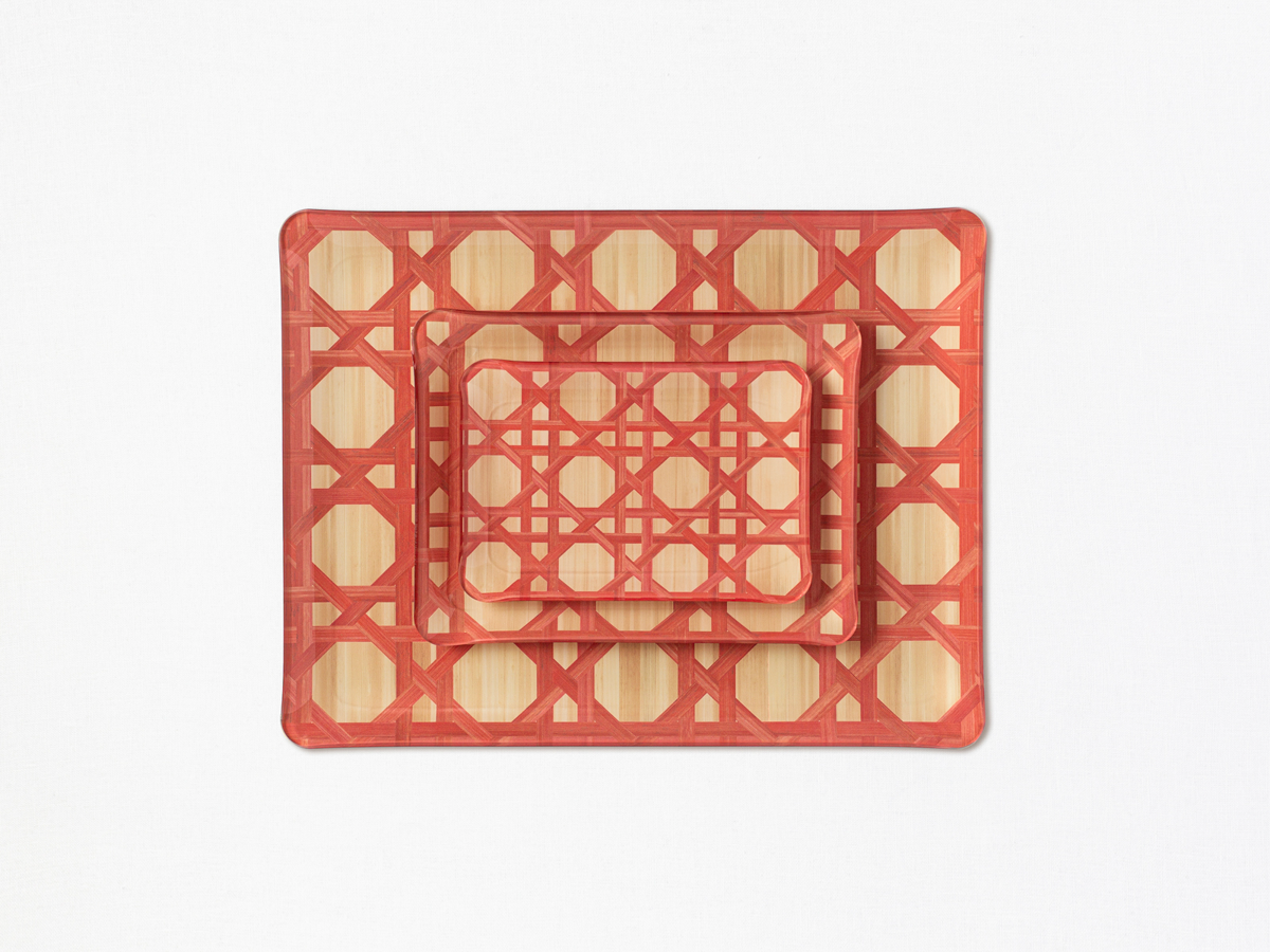 Plateaux décoratifs rectangulaire, valet et bijoux Epoch