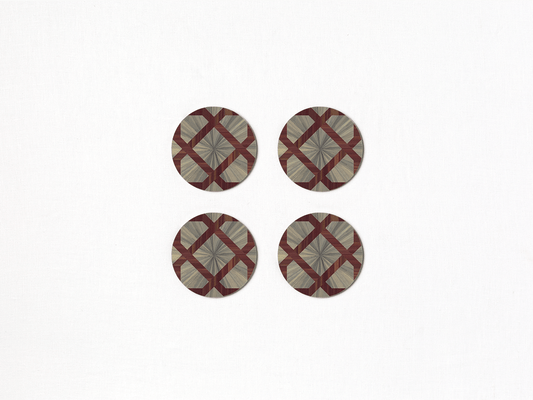 Arabesque Round Coaster Set