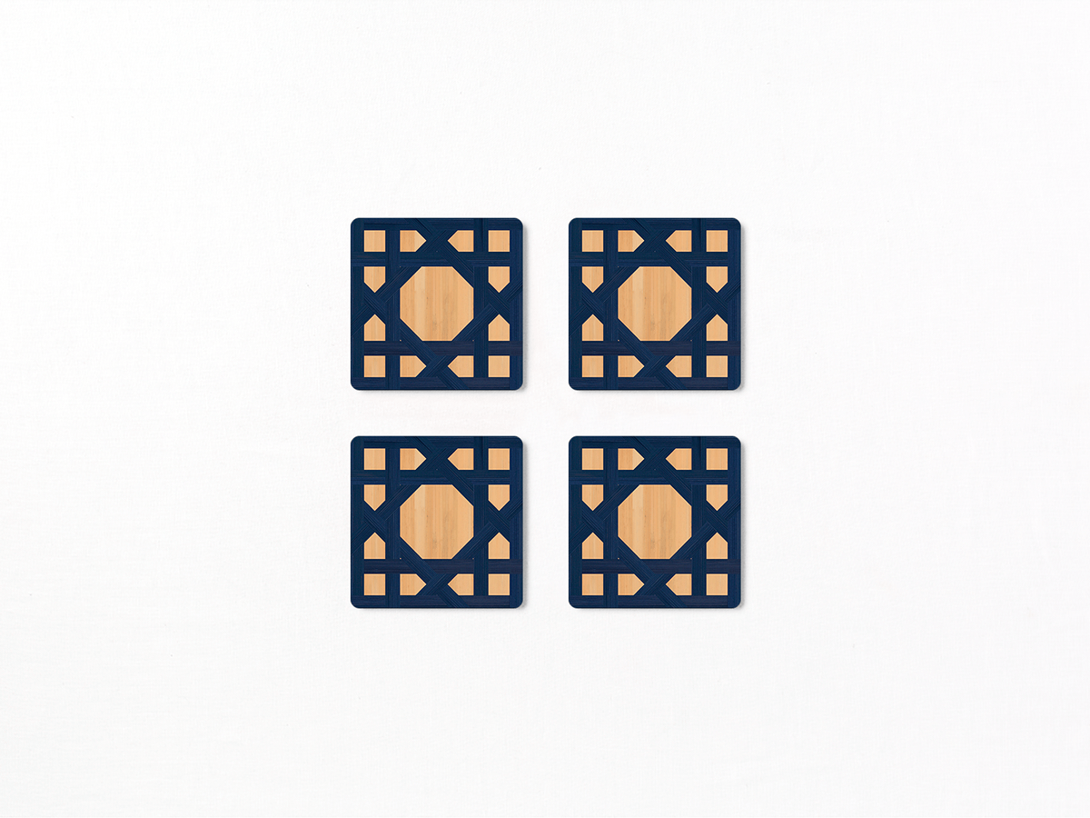 Epoch Square Coaster, Set of 4