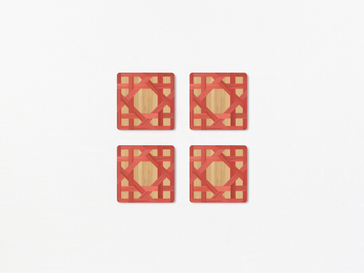 Epoch Square Coaster, Set of 4