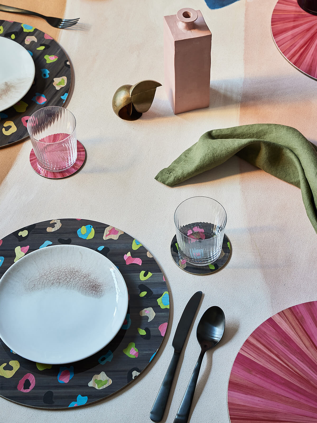 Jouer Round Tablemat Set