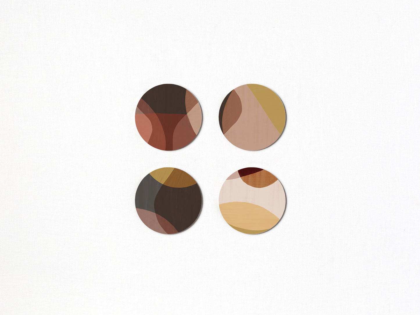 Moderne Round Coaster Set - Coming Soon
