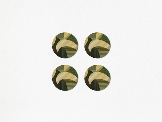 Tropique Round Coaster Set