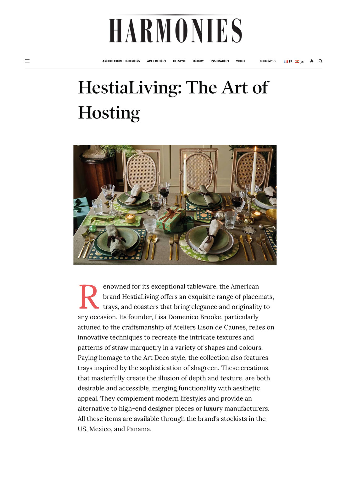 Harmonies Magazine Online