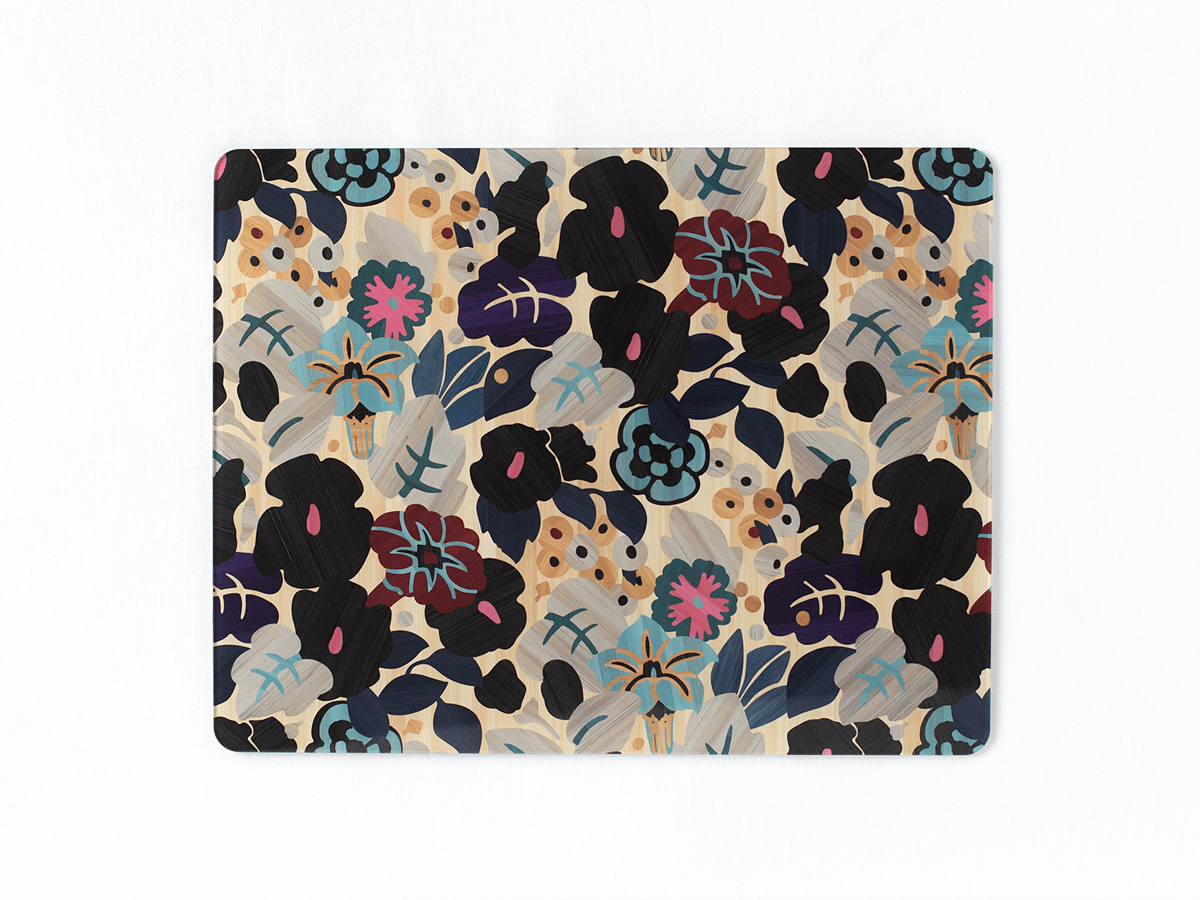 ANEMONES RECTANGULAR TABLEMAT