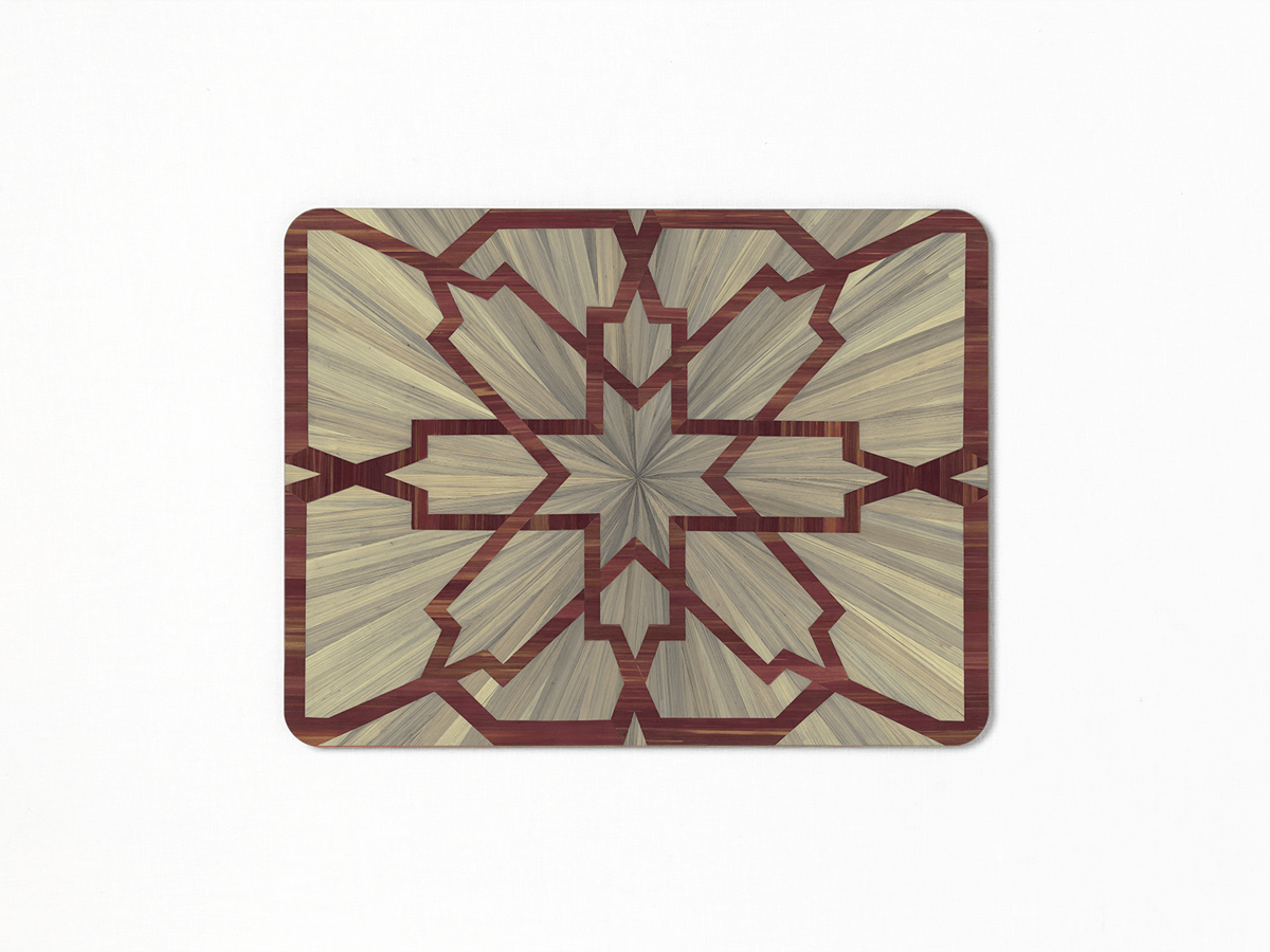 SET DE TABLE RECTANGULAIRE ARABESQUE