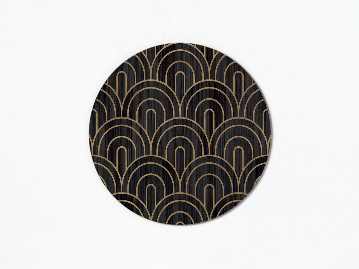 DECO ROUND TABLEMAT