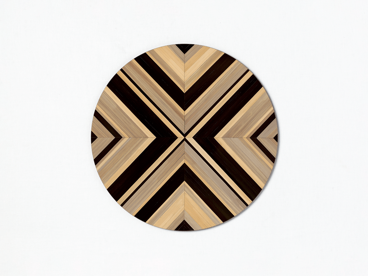 GEOMETRIQUE ROUND TABLEMAT