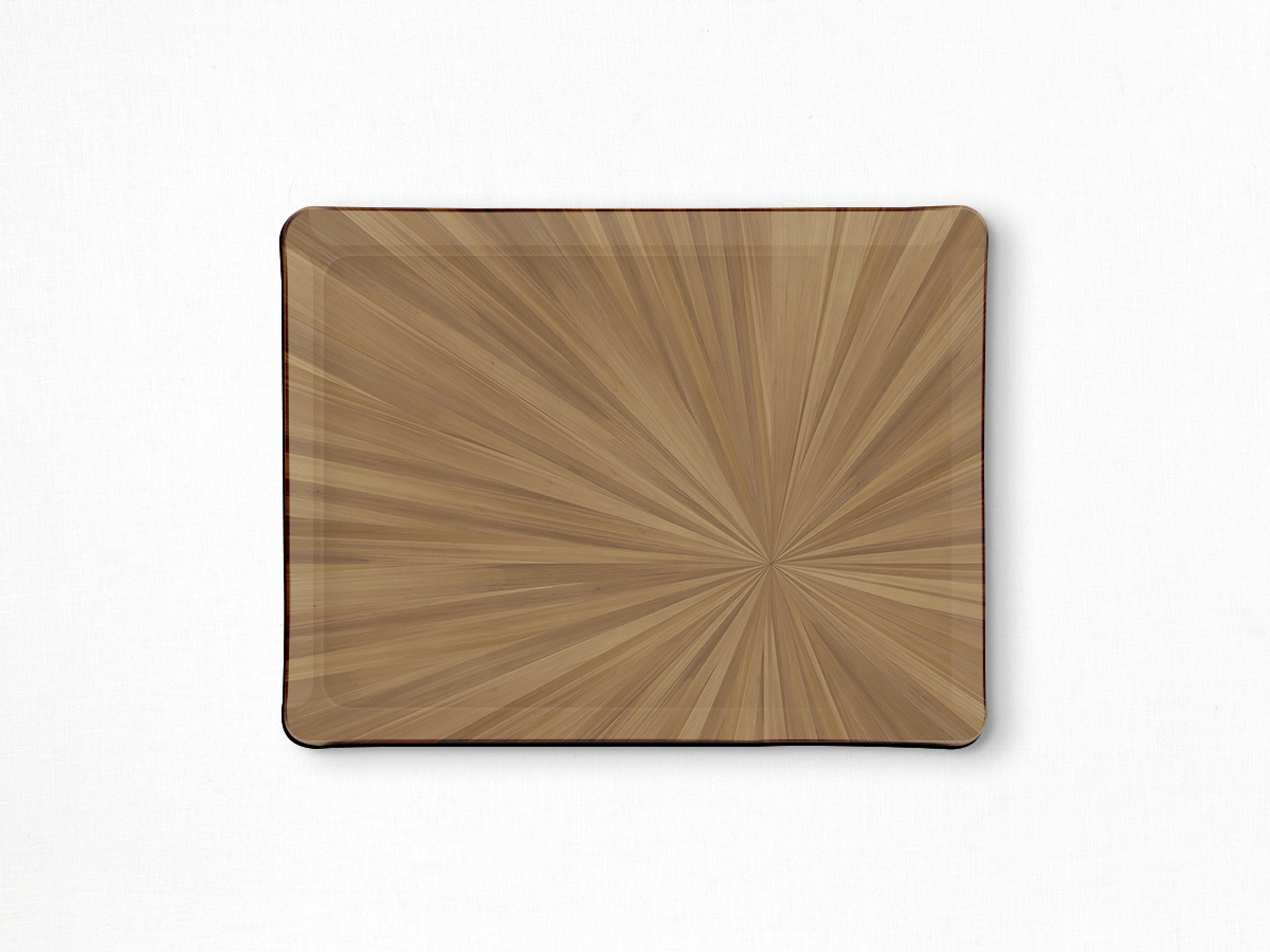 Soleil Decorative Rectangular Tray