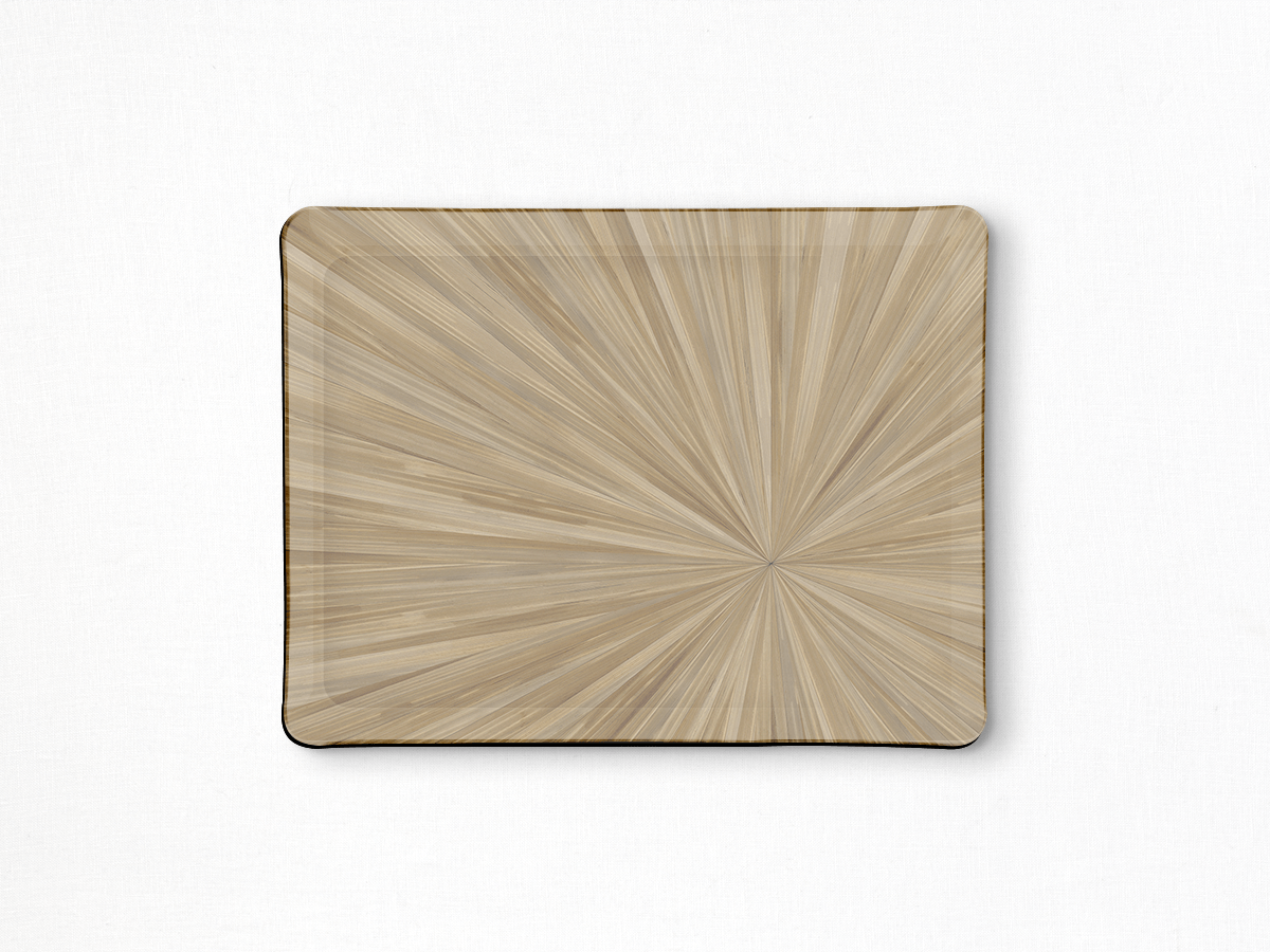 Soleil Decorative Rectangular Tray