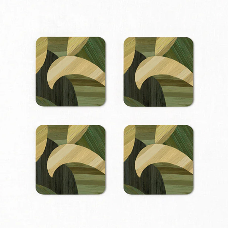 Tropique Square Coaster Set